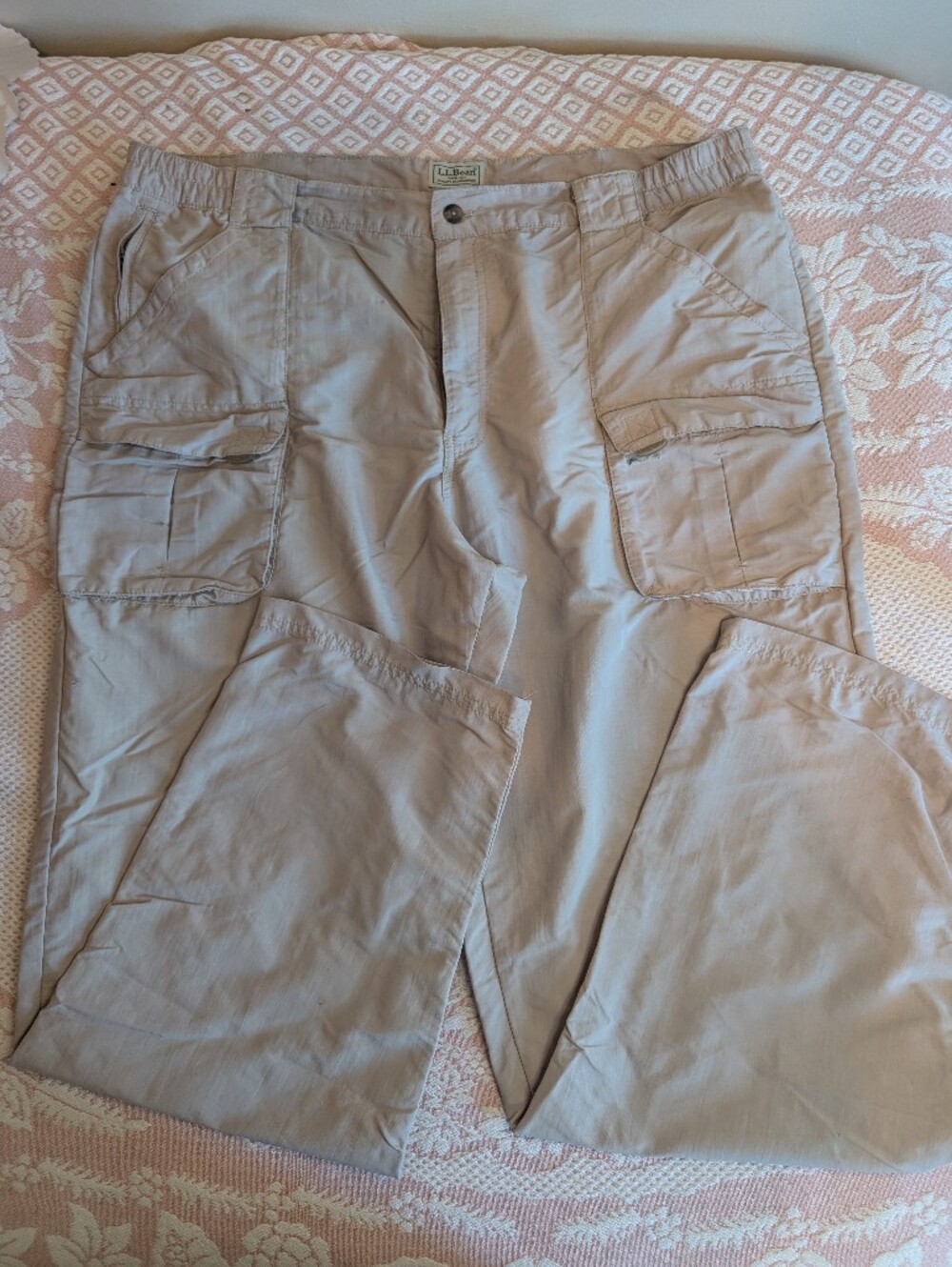 Men's Casual Light Khaki Pants - Versatile Everyday Wear